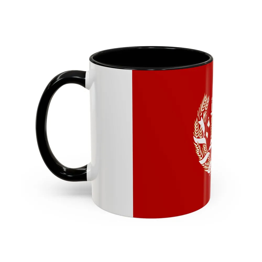 Royal Standard of the King of Afghanistan 1931 to 1973 - Accent Coffee Mug - Go Mug Yourself