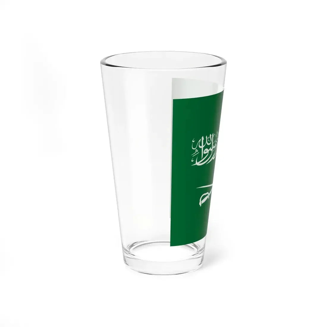 Royal Standard of the King of Saudi Arabia 1953-1964 (Saudi Arabia) Pint Glass 16oz - Go Mug Yourself