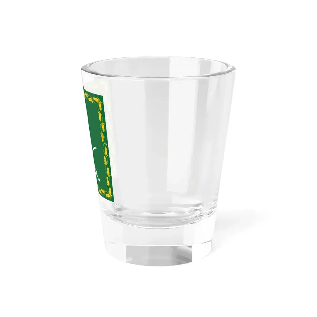 Royal Standard of the King of Saudi Arabia 1964-1973 (Saudi Arabia) Shot Glass 1.5oz - Go Mug Yourself