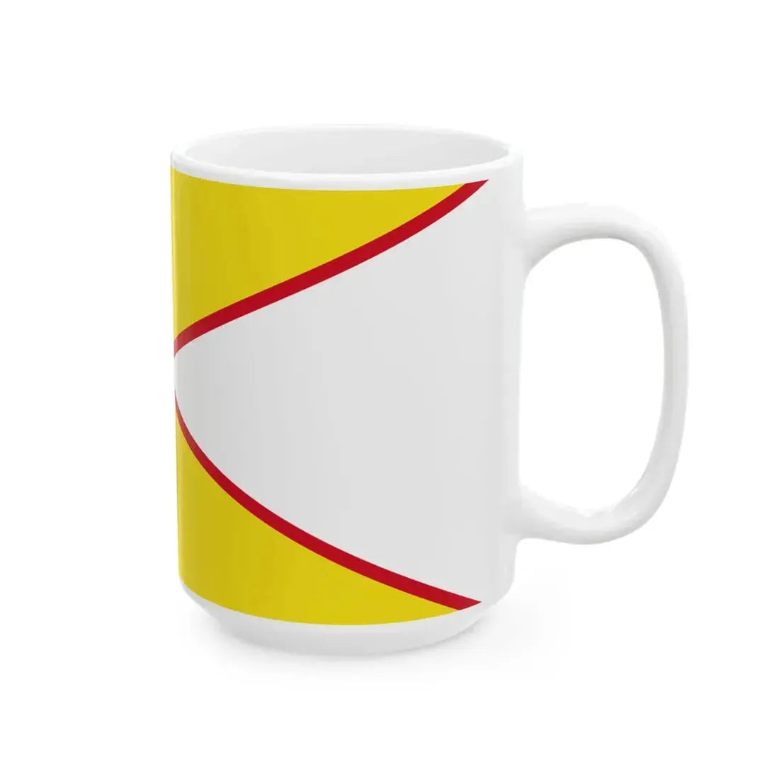 Royal Standard of the Non-Gahara Child of the Sultan of Brunei (Brunei) White Coffee Mug - Go Mug Yourself