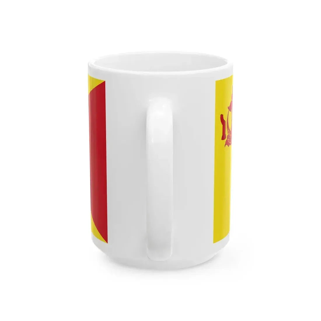 Royal Standard of the Non-Gahara Grandchild of the Sultan of Brunei (Brunei) White Coffee Mug - Go Mug Yourself