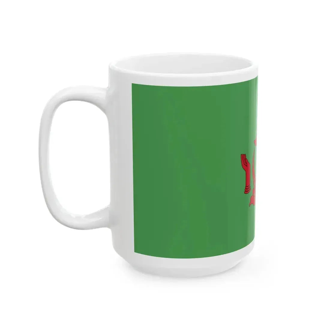 Royal Standard of the Pengiran Di-Gadong Non-Gahara (Brunei) White Coffee Mug - Go Mug Yourself