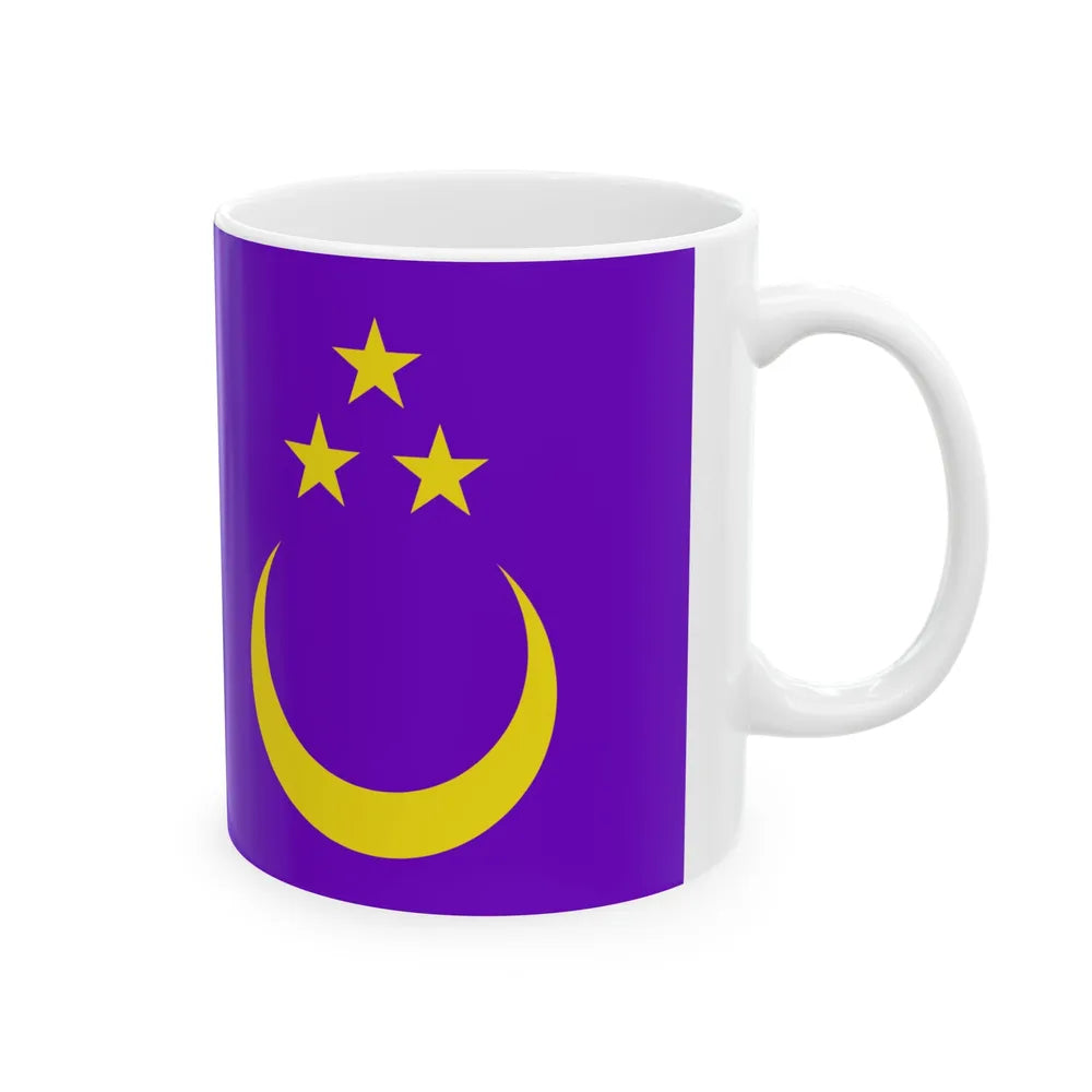 Royal Standard of the Pengiran Maharaja Lela Sahibul Kahar (Brunei) White Coffee Mug - Go Mug Yourself