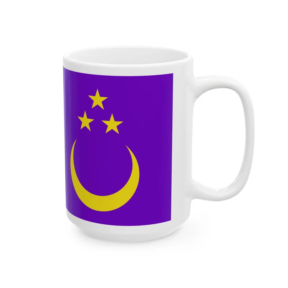 Royal Standard of the Pengiran Maharaja Lela Sahibul Kahar (Brunei) White Coffee Mug - Go Mug Yourself