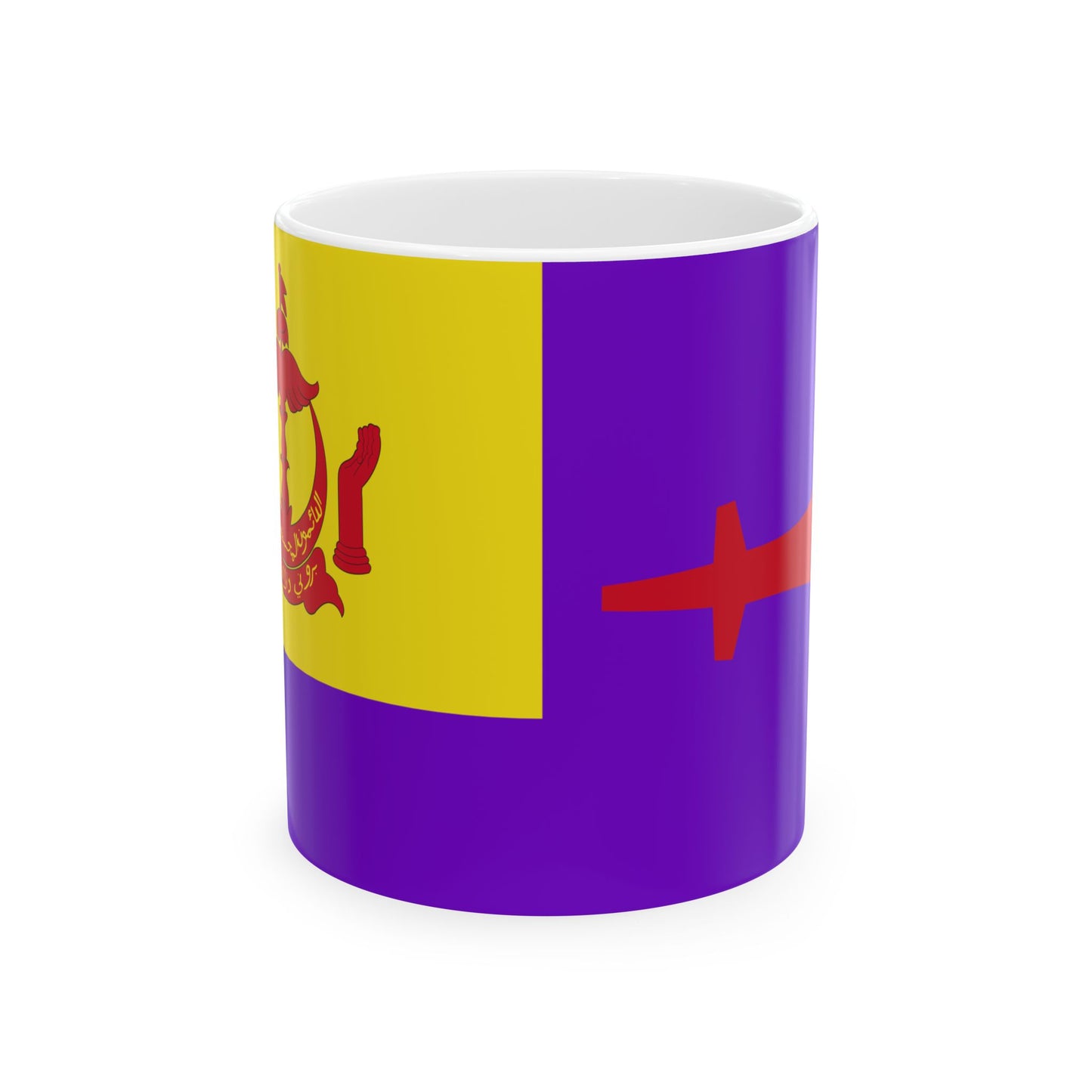 Royal Standard of the Pengiran Pekerma Setia Diraja Sahibul Bandar (Brunei) White Coffee Mug-11oz-Go Mug Yourself