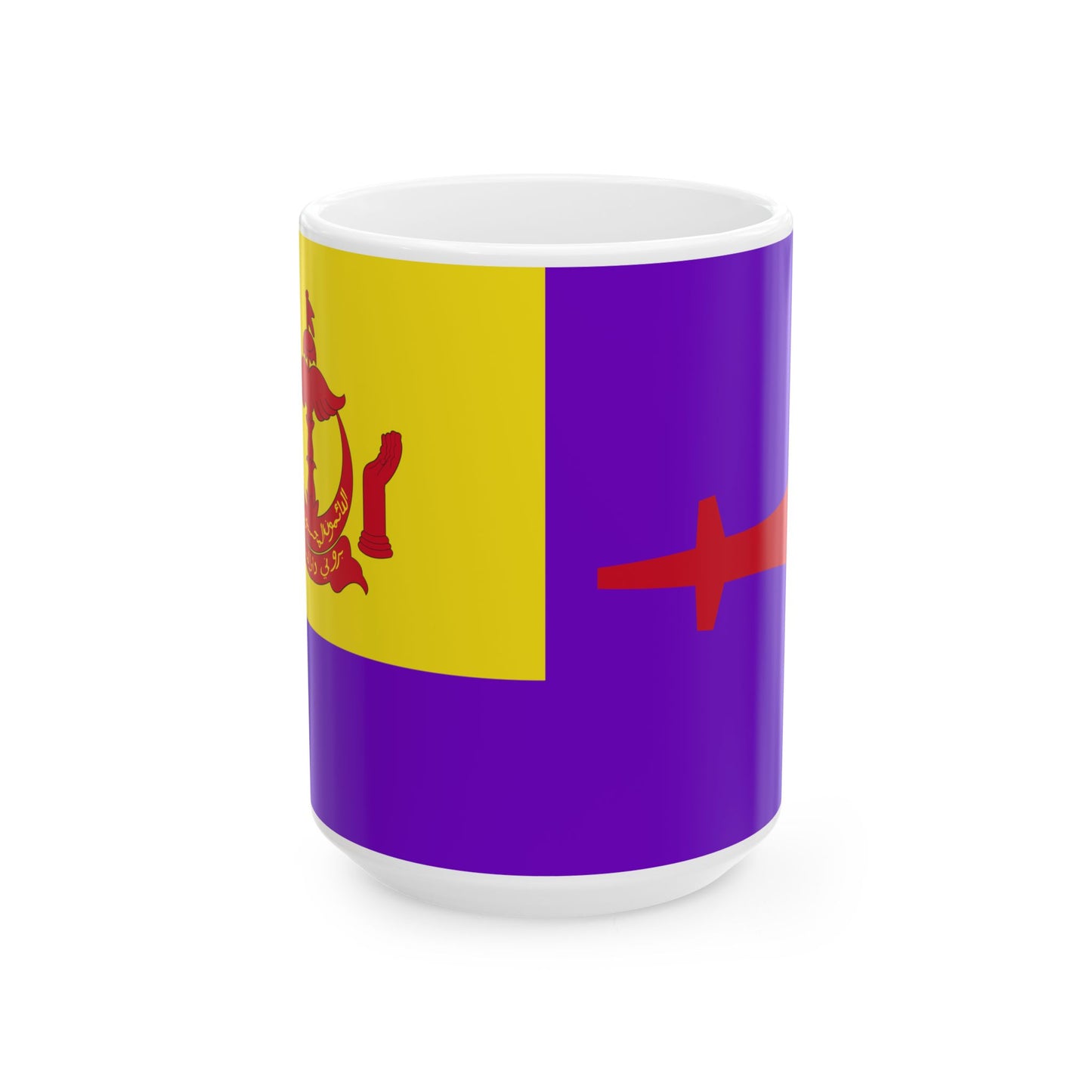 Royal Standard of the Pengiran Pekerma Setia Diraja Sahibul Bandar (Brunei) White Coffee Mug-15oz-Go Mug Yourself