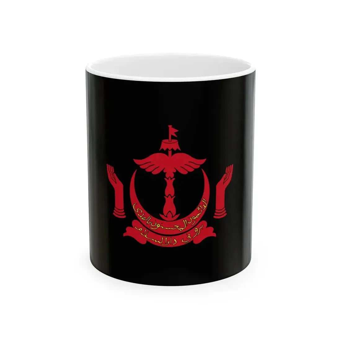 Royal Standard of the Pengiran Pemancha Non-Gahara (Brunei) White Coffee Mug 11oz - Go Mug Yourself