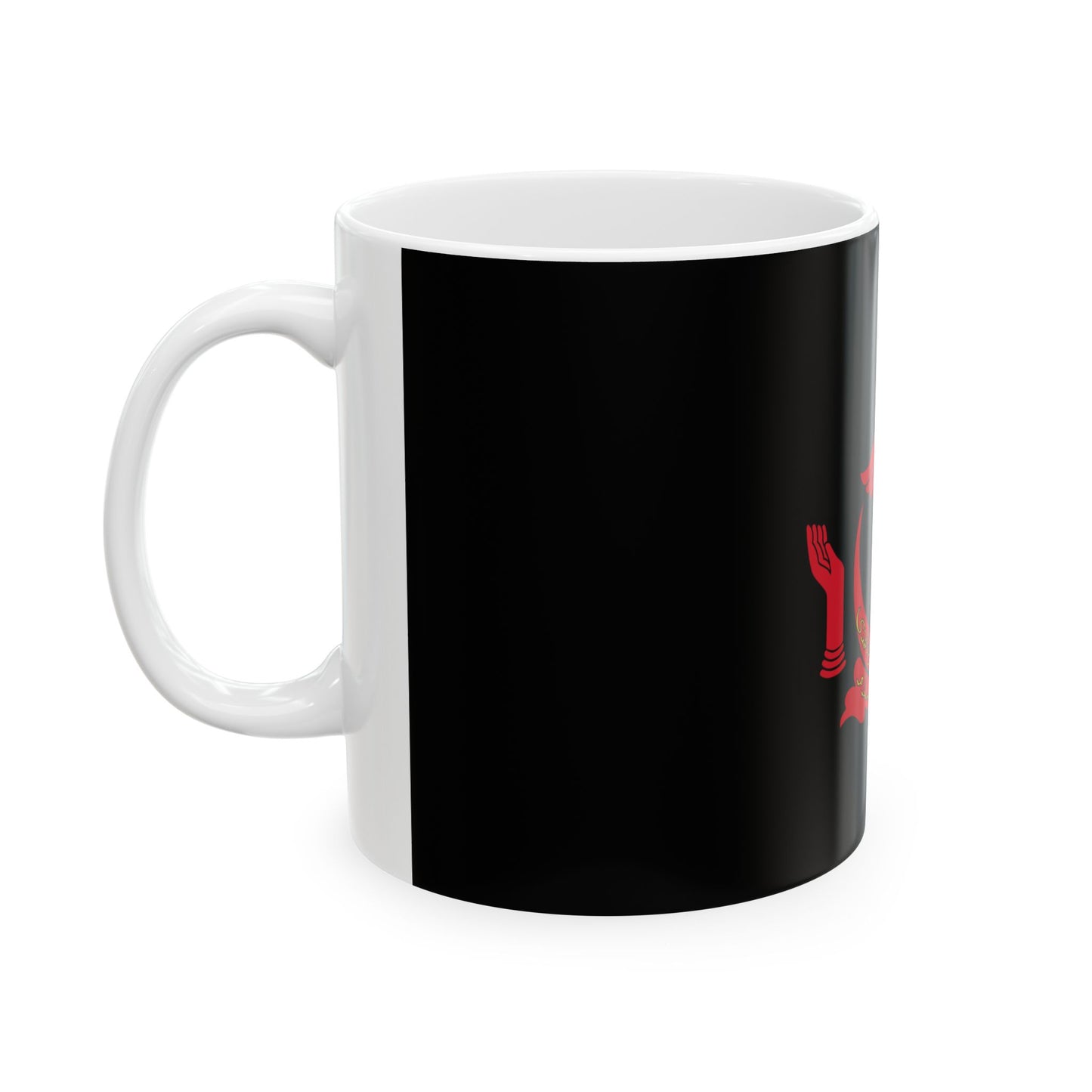 Royal Standard of the Pengiran Pemancha Non-Gahara (Brunei) White Coffee Mug-Go Mug Yourself