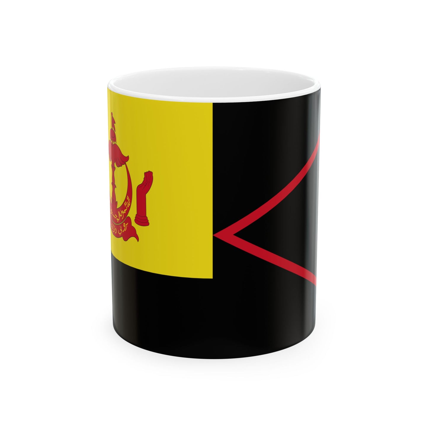 Royal Standard of the Pengiran Penggawa Laila Bentara Istiadat Diraja Dalam Istana (Brunei) White Coffee Mug-11oz-Go Mug Yourself