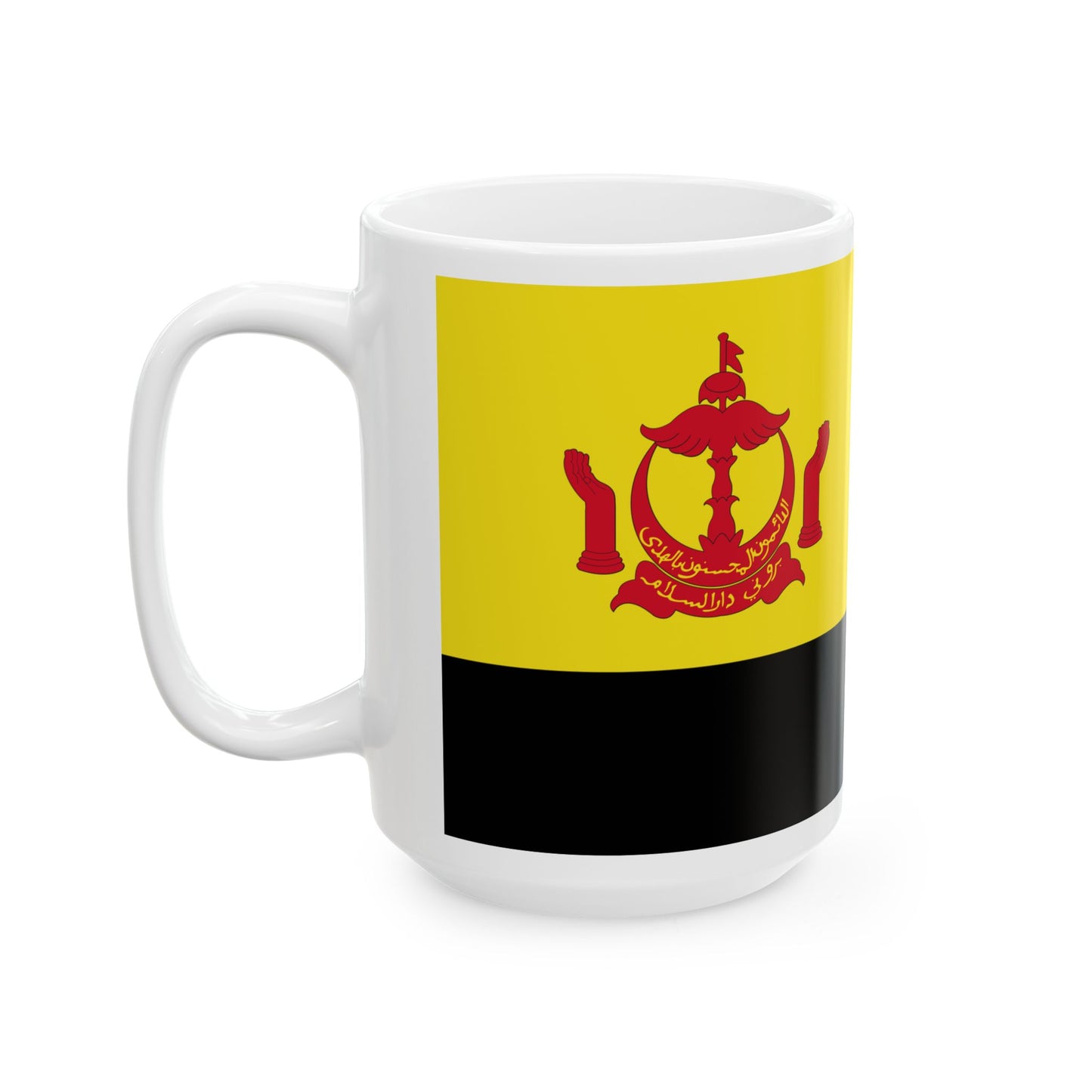 Royal Standard of the Pengiran Penggawa Laila Bentara Istiadat Diraja Dalam Istana (Brunei) White Coffee Mug-Go Mug Yourself