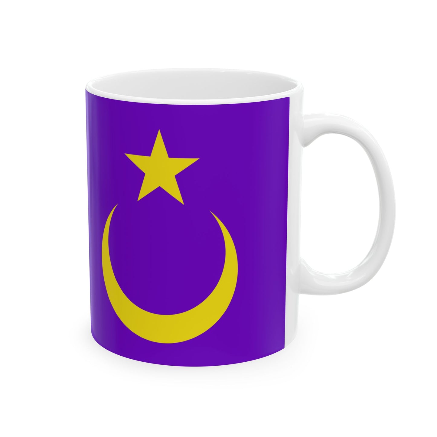 Royal Standard of the Pengiran Perdana Cheteria Sahibun Nabalah (Brunei) White Coffee Mug-Go Mug Yourself