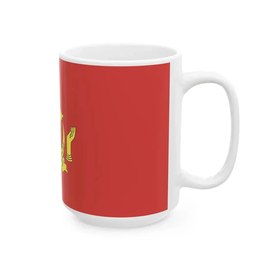 Royal Standard of the Pengiran Temenggong Non-Gahara (Brunei) White Coffee Mug - Go Mug Yourself