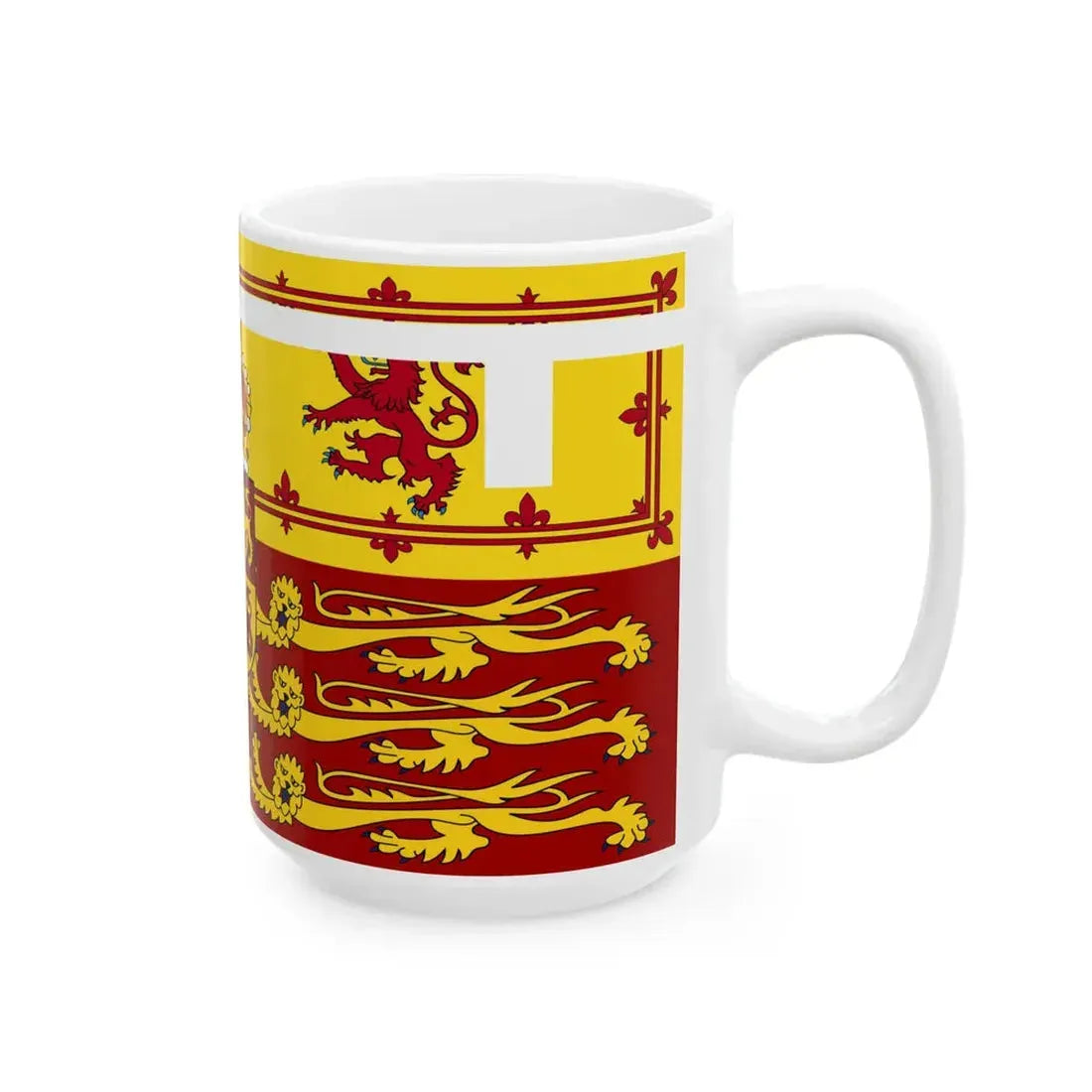 Royal Standard of the Prince of Wales (Australia) White Coffee Mug - Go Mug Yourself