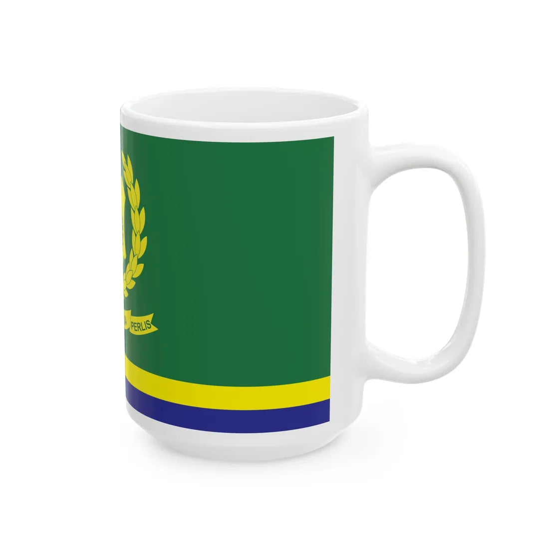 Royal Standard of the Raja Muda of Perlis (Malaysia) White Coffee Mug - Go Mug Yourself