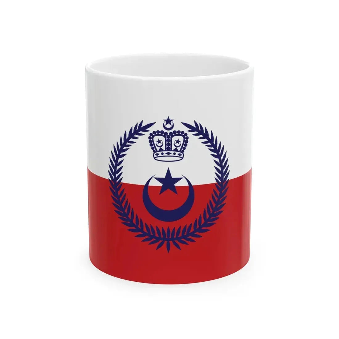 Royal Standard of the Regent of Kelantan pre Sultan Muhammad V (Malaysia) White Coffee Mug 11oz - Go Mug Yourself