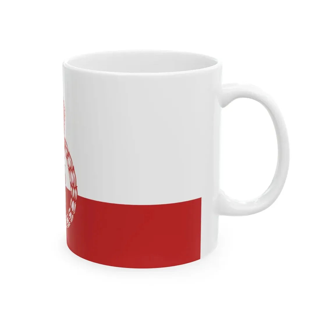 Royal Standard of the Sultan of Kelantan Sultan Muhammad V (Malaysia) White Coffee Mug - Go Mug Yourself