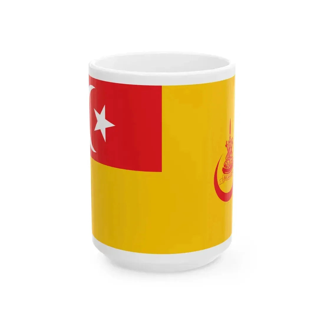 Royal Standard of the Sultan of Selangor (Malaysia) White Coffee Mug 15oz - Go Mug Yourself