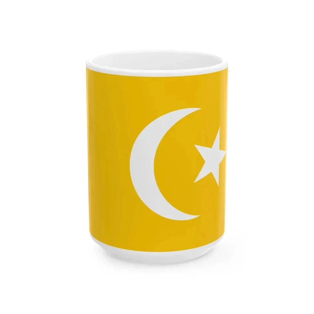 Royal Standard of the Tengku Permaisuri of Selangor (Malaysia) White Coffee Mug 15oz - Go Mug Yourself