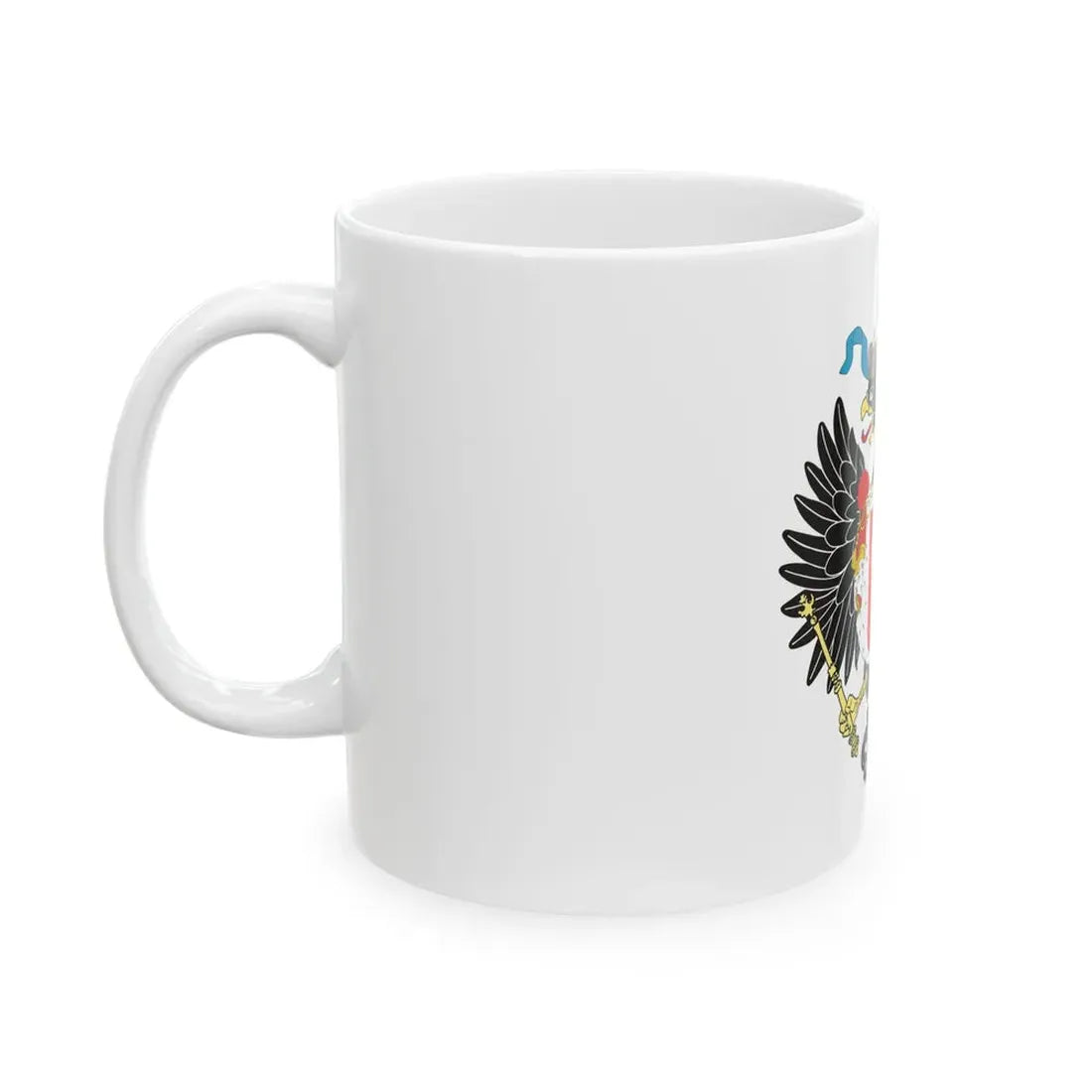 Royal Standard of the Tsar of Poland 1815-1830 (Poland) White Coffee Mug - Go Mug Yourself
