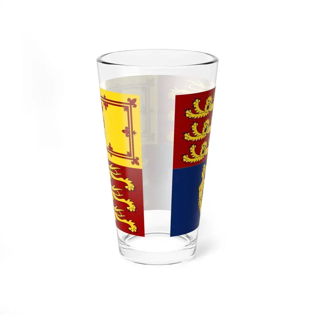 Royal Standard of the United Kingdom (Australia) Pint Glass 16oz - Go Mug Yourself