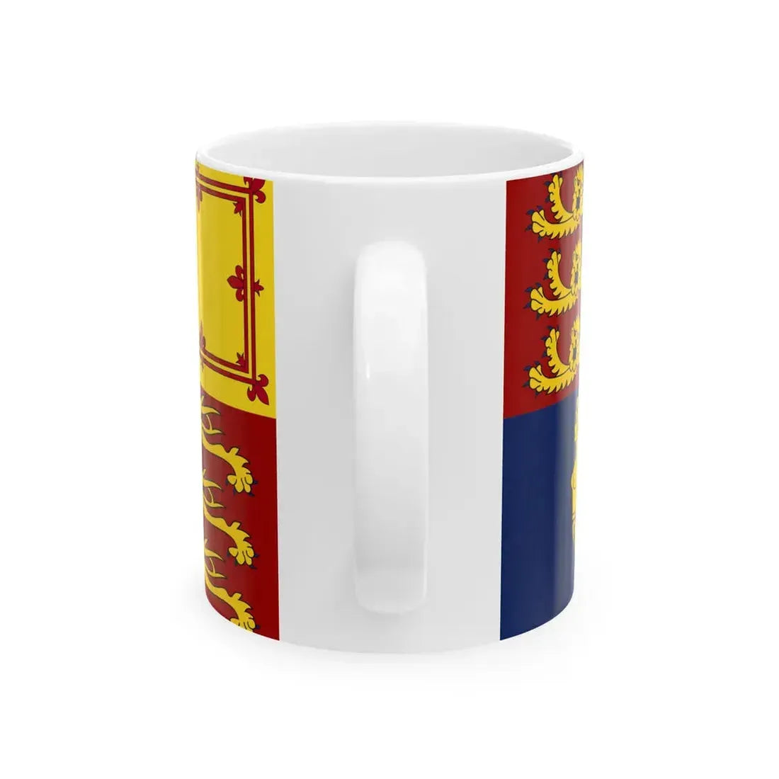 Royal Standard of the United Kingdom (Australia) White Coffee Mug - Go Mug Yourself
