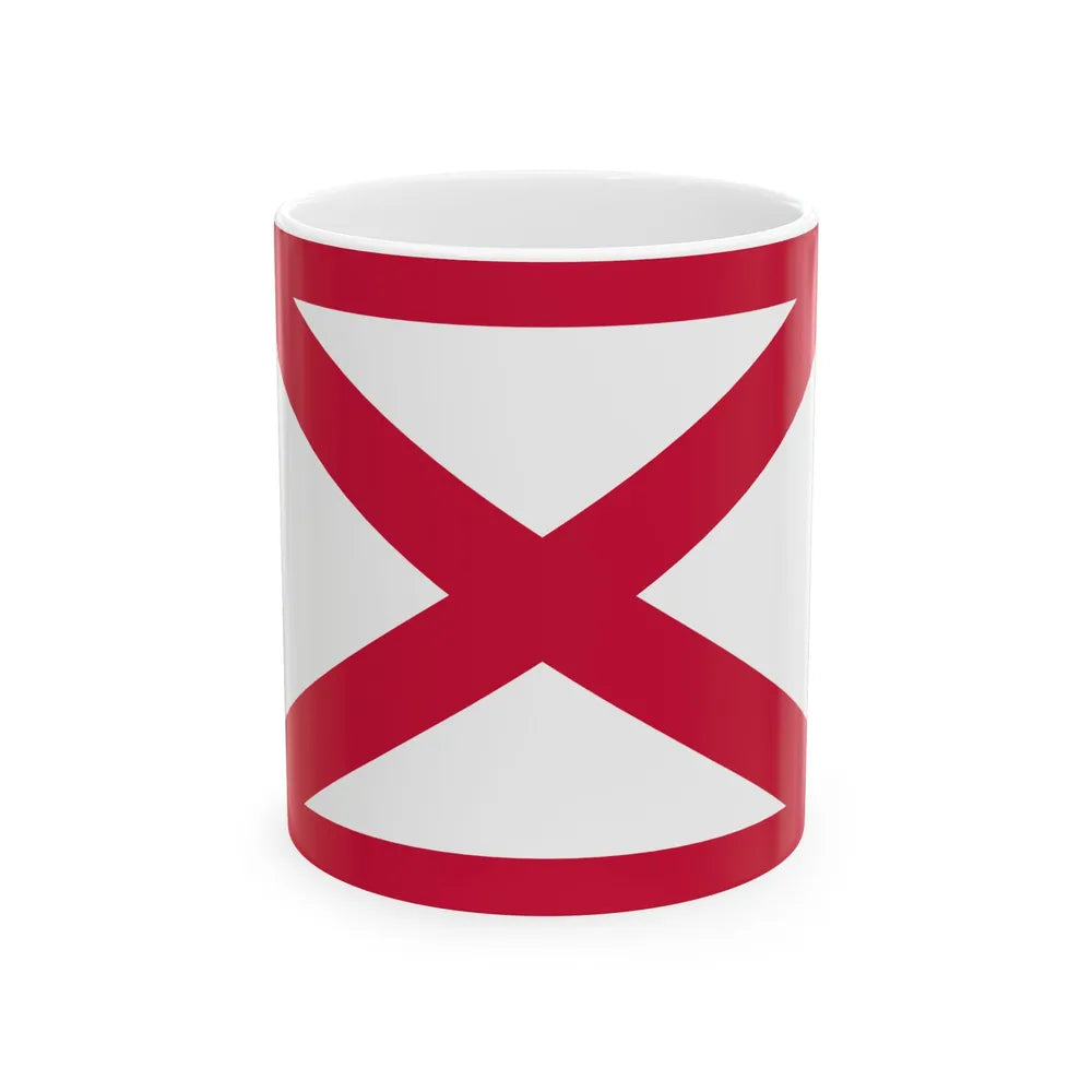 Royal Standard of Uvea 1858-1887 (France) White Coffee Mug 11oz - Go Mug Yourself
