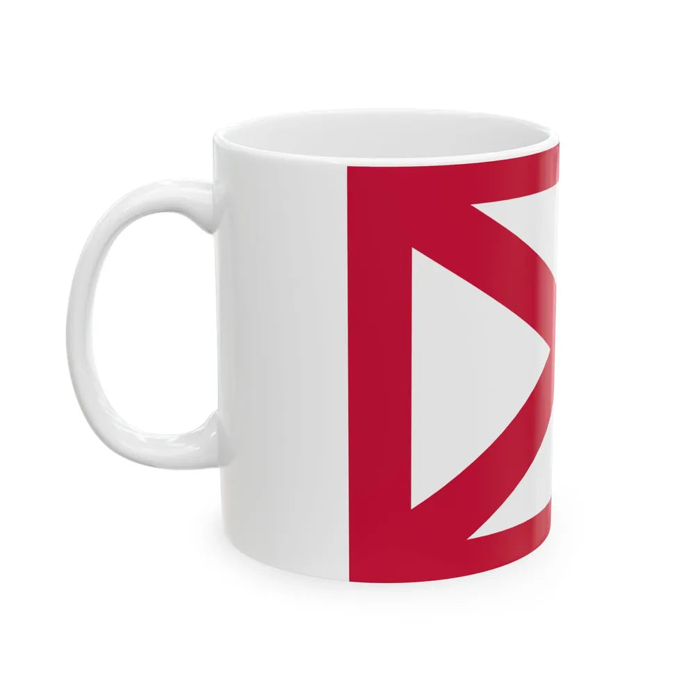 Royal Standard of Uvea 1858-1887 (France) White Coffee Mug - Go Mug Yourself