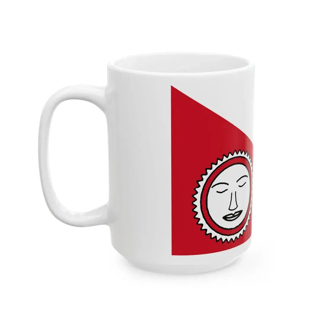 Royal standards of the Rana Dynasty 19th century (Nepal) White Coffee Mug - Go Mug Yourself