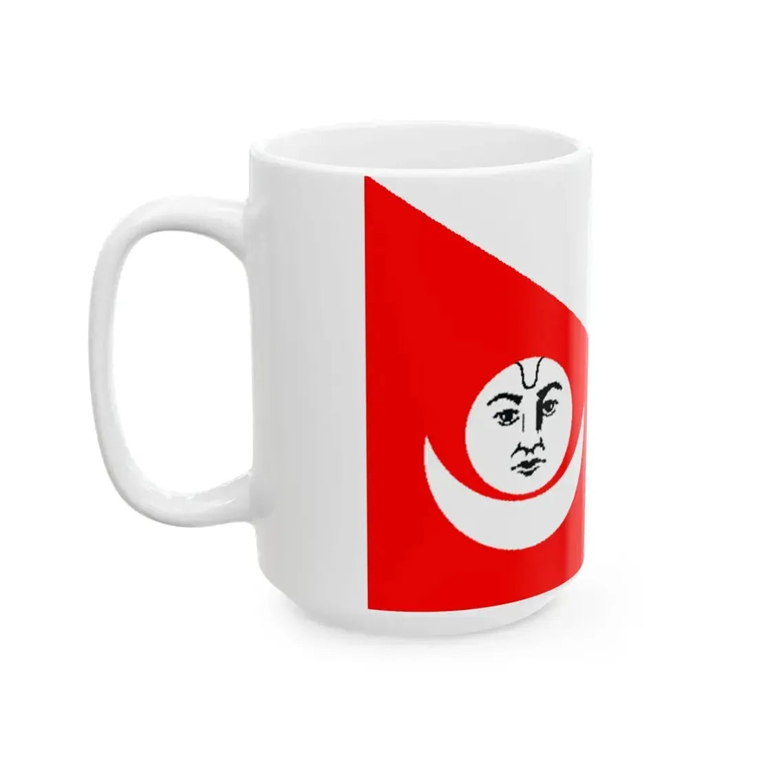 Royal standards of the Shah Dynasty 19th century (Nepal) White Coffee Mug - Go Mug Yourself