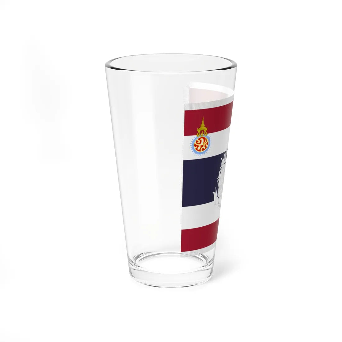 Royal Thai Police Colour (Thailand) Pint Glass 16oz - Go Mug Yourself