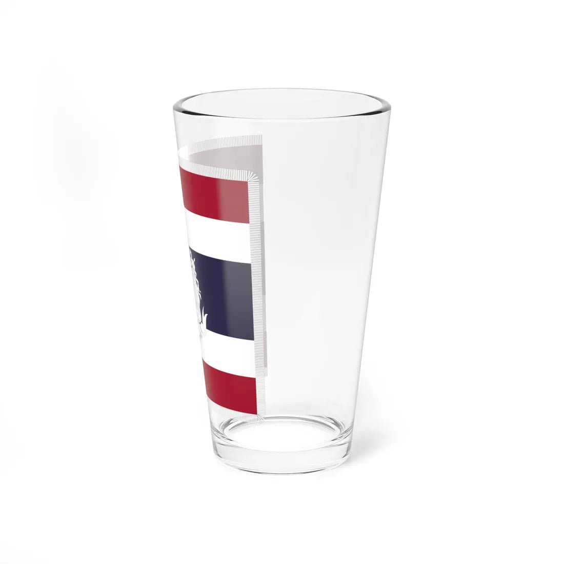 Royal Thai Police Colour (Thailand) Pint Glass 16oz - Go Mug Yourself