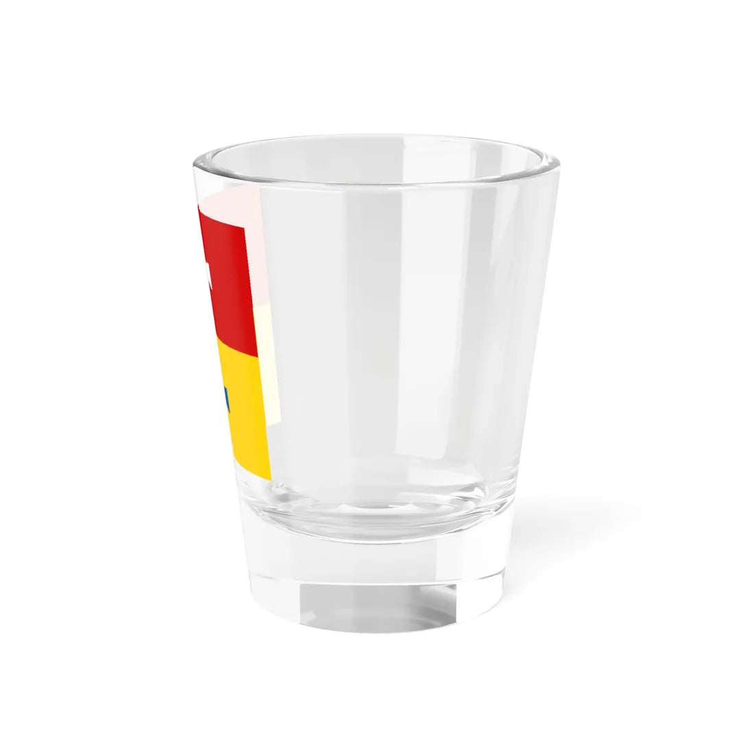 Rozhyshe flag (Ukraine) Shot Glass 1.5oz - Go Mug Yourself