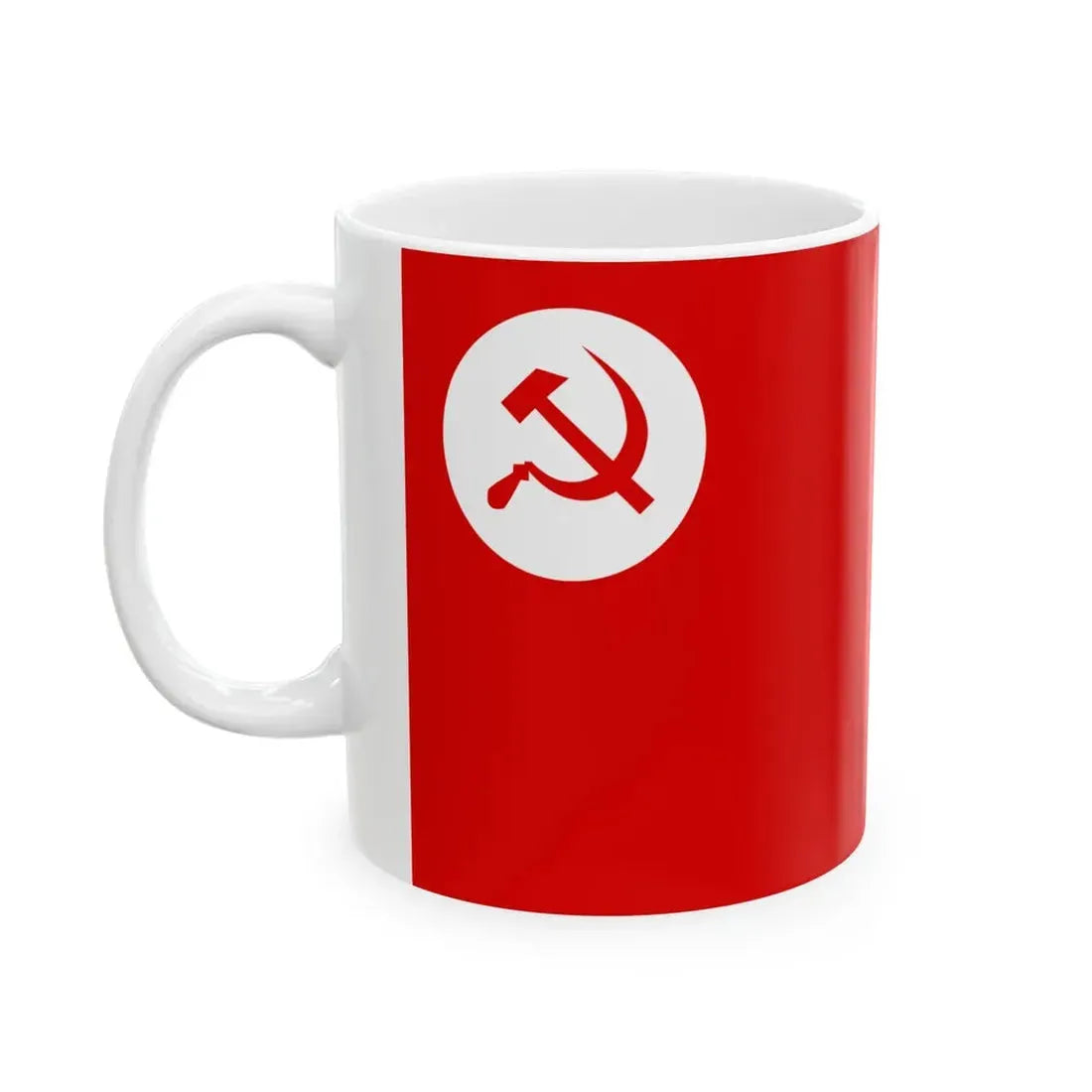RSP-flag (India) White Coffee Mug - Go Mug Yourself