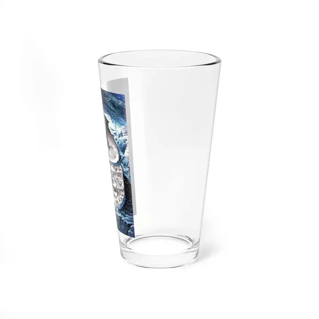 Rubber Fortress, 1949 (Magazine Illustration) Pint Glass 16oz - Go Mug Yourself