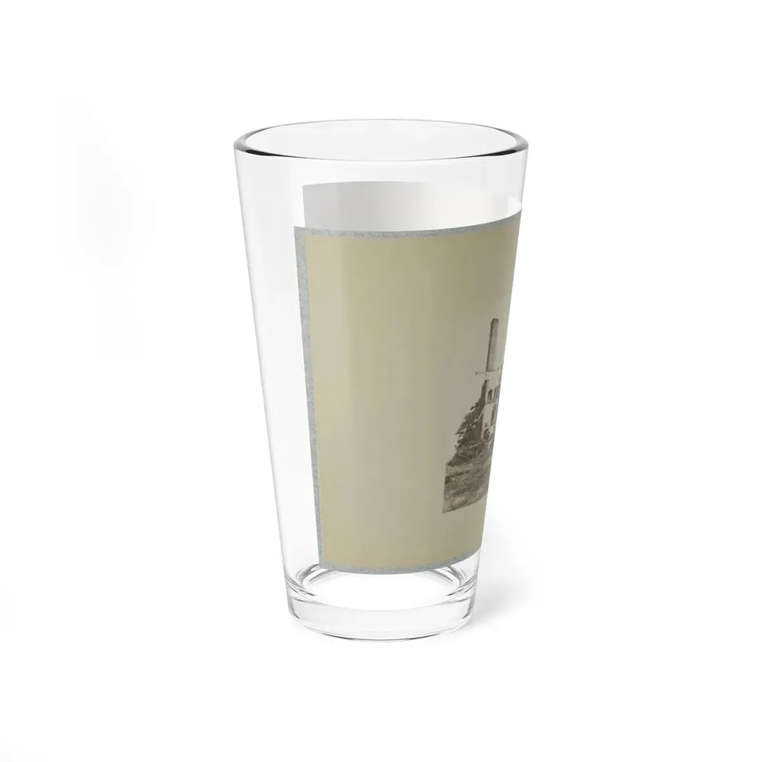 Ruins Of House, Ca. 1860 - Ca. 1865(2) (U.S. Civil War) Pint Glass 16oz - Go Mug Yourself