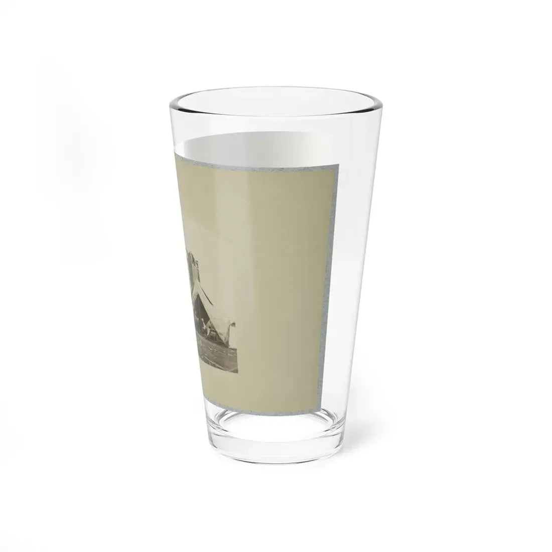 Ruins Of House, Ca. 1860 - Ca. 1865(2) (U.S. Civil War) Pint Glass 16oz - Go Mug Yourself