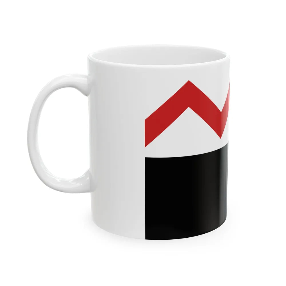 Ruiselede vlag (Belgium) White Coffee Mug - Go Mug Yourself