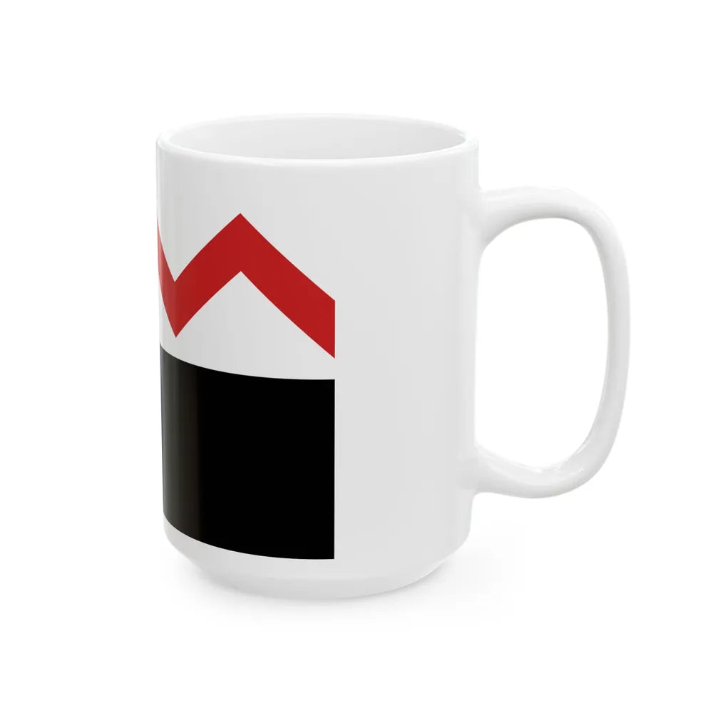 Ruiselede vlag (Belgium) White Coffee Mug - Go Mug Yourself