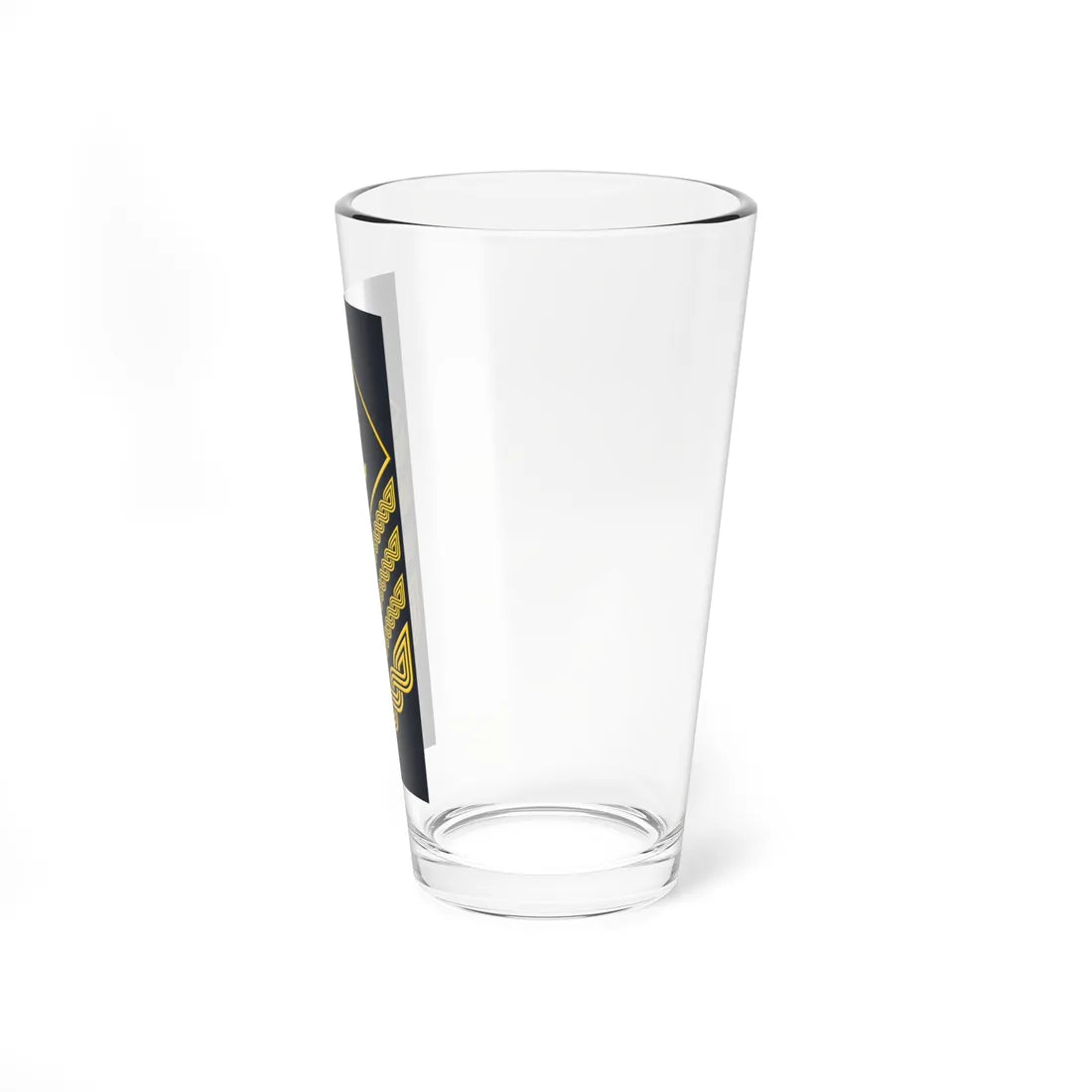 Rukav zimske odore časničkog namjesnika HRM (Croatia) (Military Rank) Pint Glass 16oz - Go Mug Yourself
