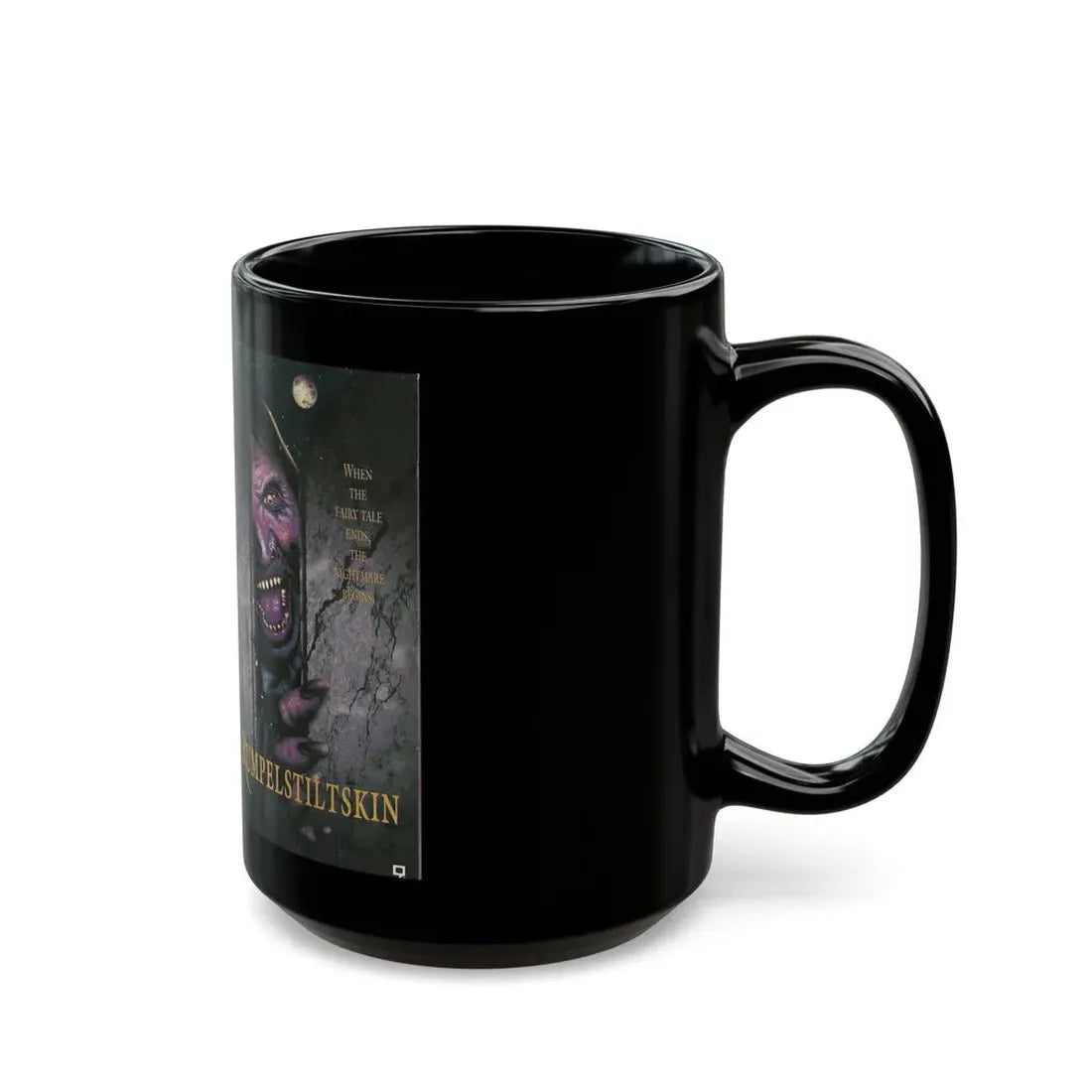 RUMPELSTILSKIN (VHS COVER) - Black Coffee Mug - Go Mug Yourself