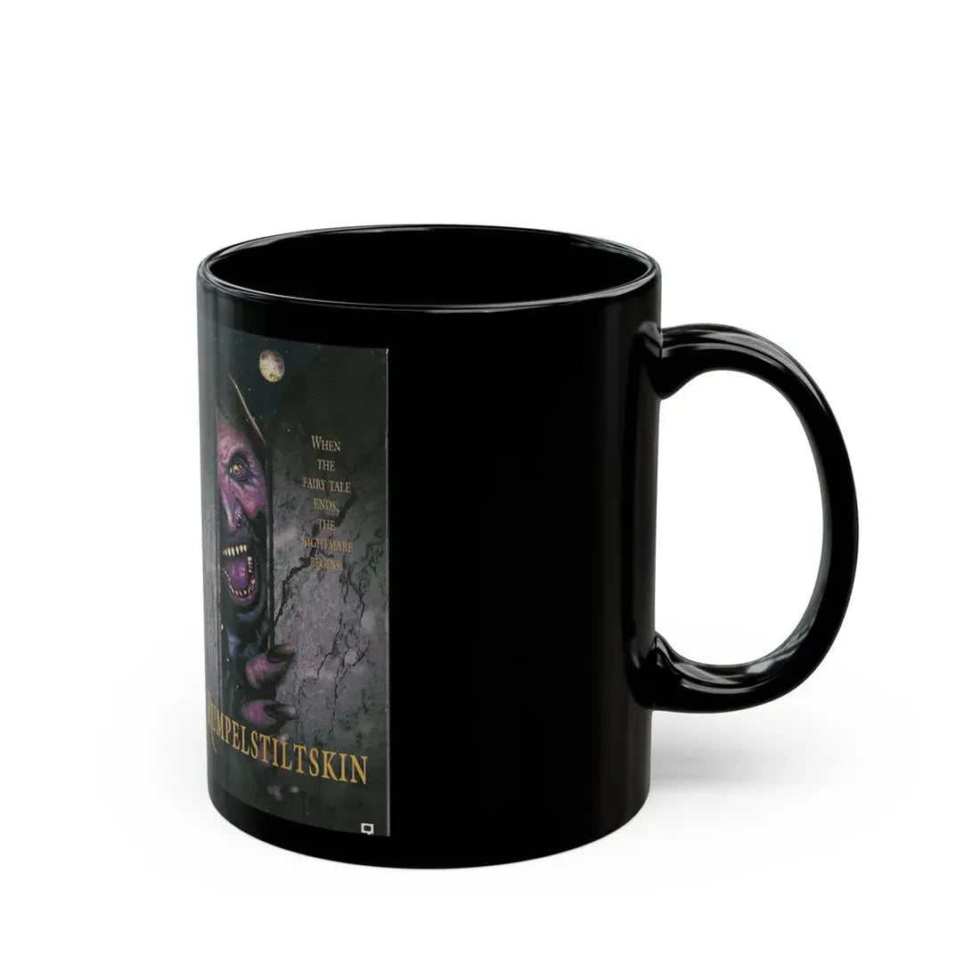 RUMPELSTILSKIN (VHS COVER) - Black Coffee Mug - Go Mug Yourself