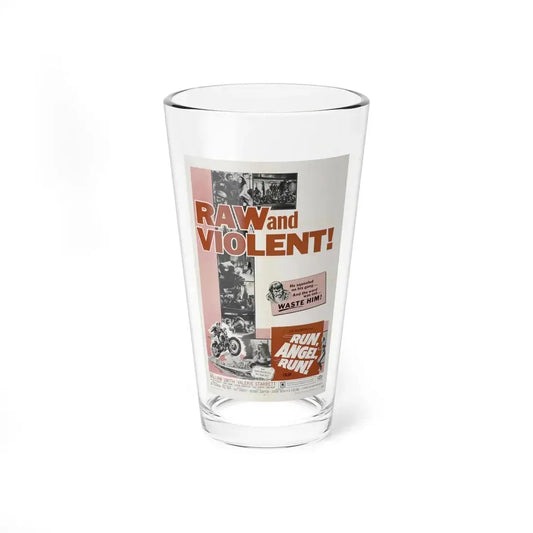RUN ANGEL RUN 1969 Movie Poster - Pint Glass 16oz 16oz - Go Mug Yourself