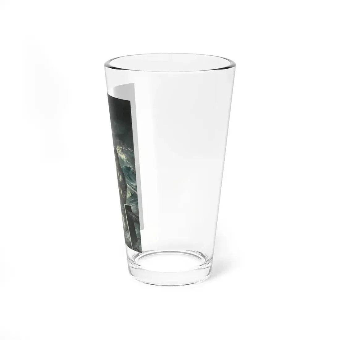 Run Silent, Run Deep (Burt Lancaster) illustration, c. 1958 (Magazine Illustration) Pint Glass 16oz - Go Mug Yourself