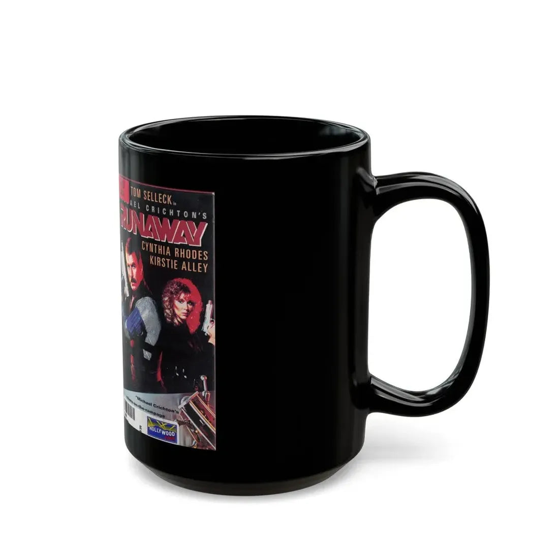 RUNAWAY (VHS COVER) - Black Coffee Mug - Go Mug Yourself