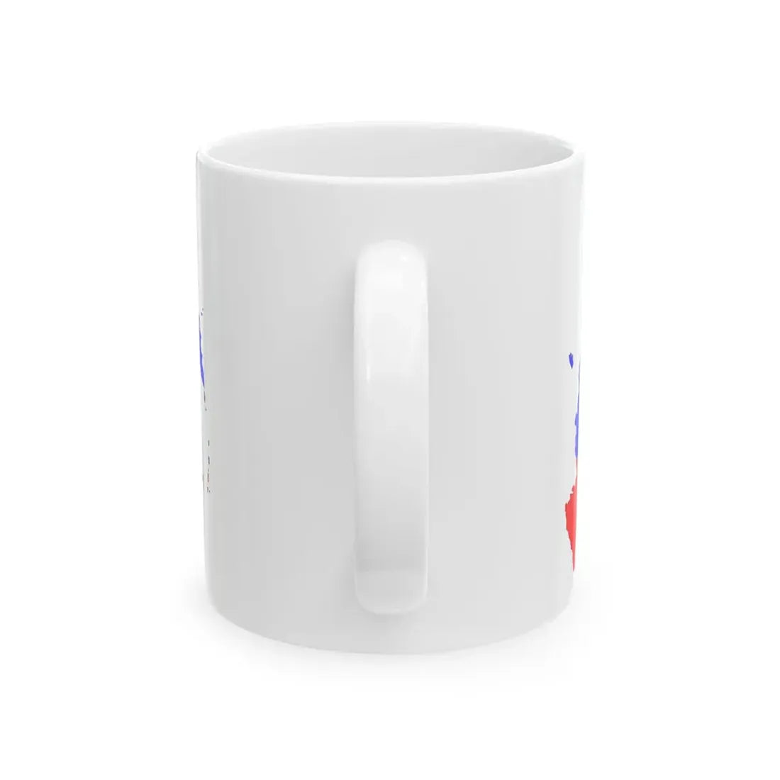 Russia Flag Map (Russia) White Coffee Mug - Go Mug Yourself