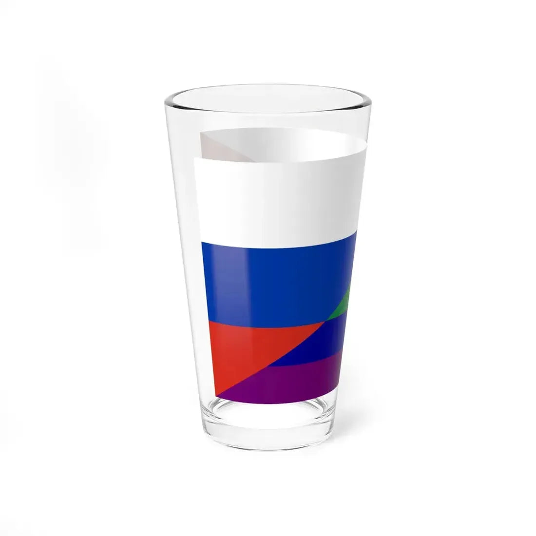 Russia Gay flag (Russia) Pint Glass 16oz - Go Mug Yourself