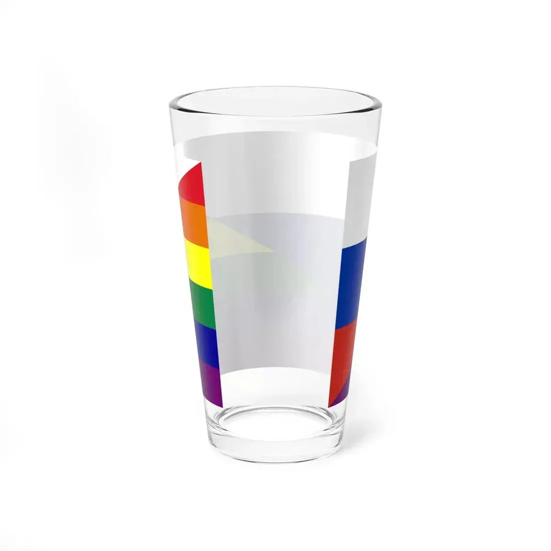 Russia Gay flag (Russia) Pint Glass 16oz - Go Mug Yourself
