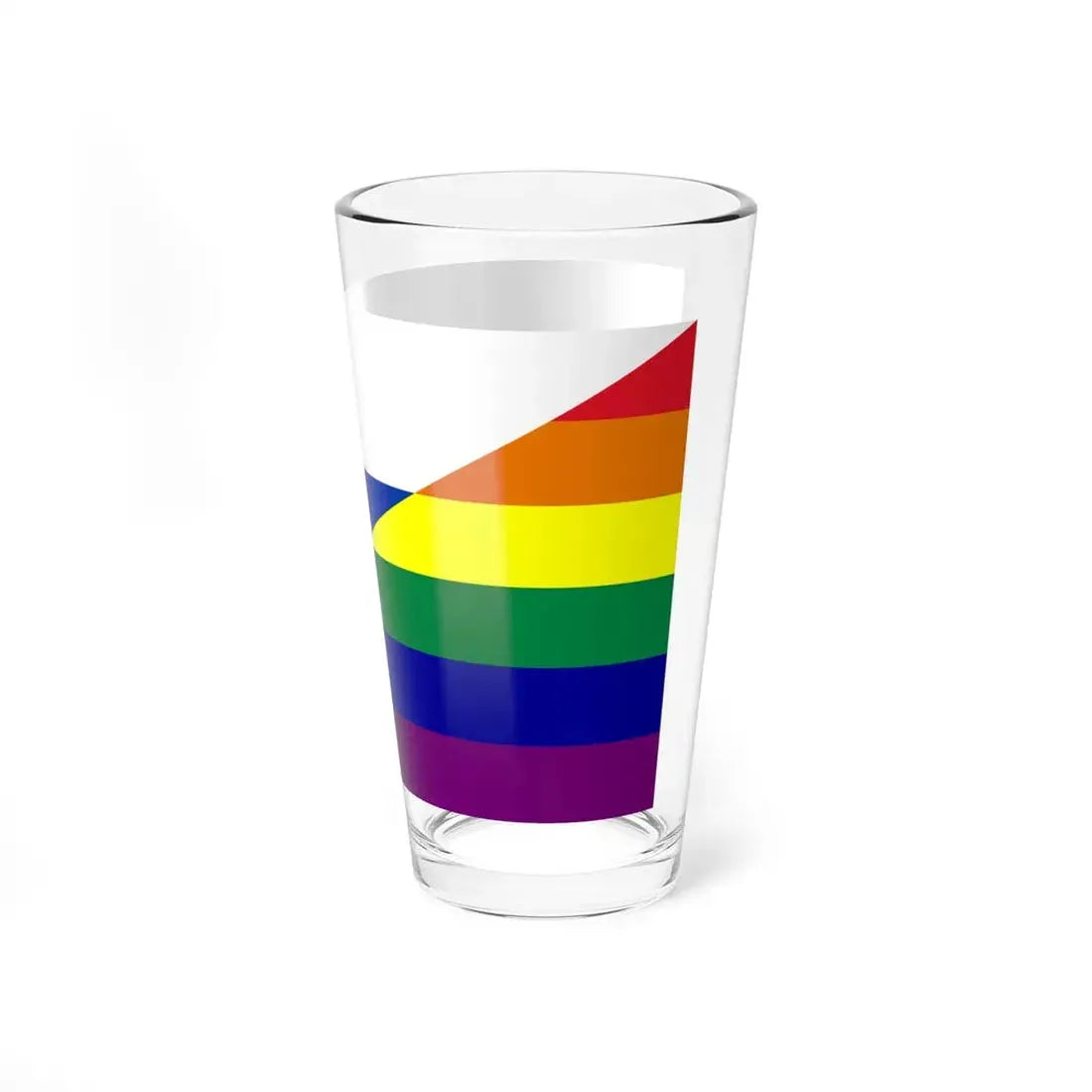 Russia Gay flag (Russia) Pint Glass 16oz - Go Mug Yourself