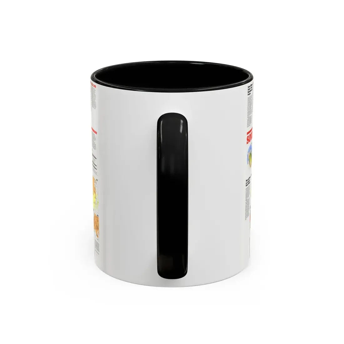 Russia - Soviet Union 2 (1990) (Map) Accent Coffee Mug - Go Mug Yourself