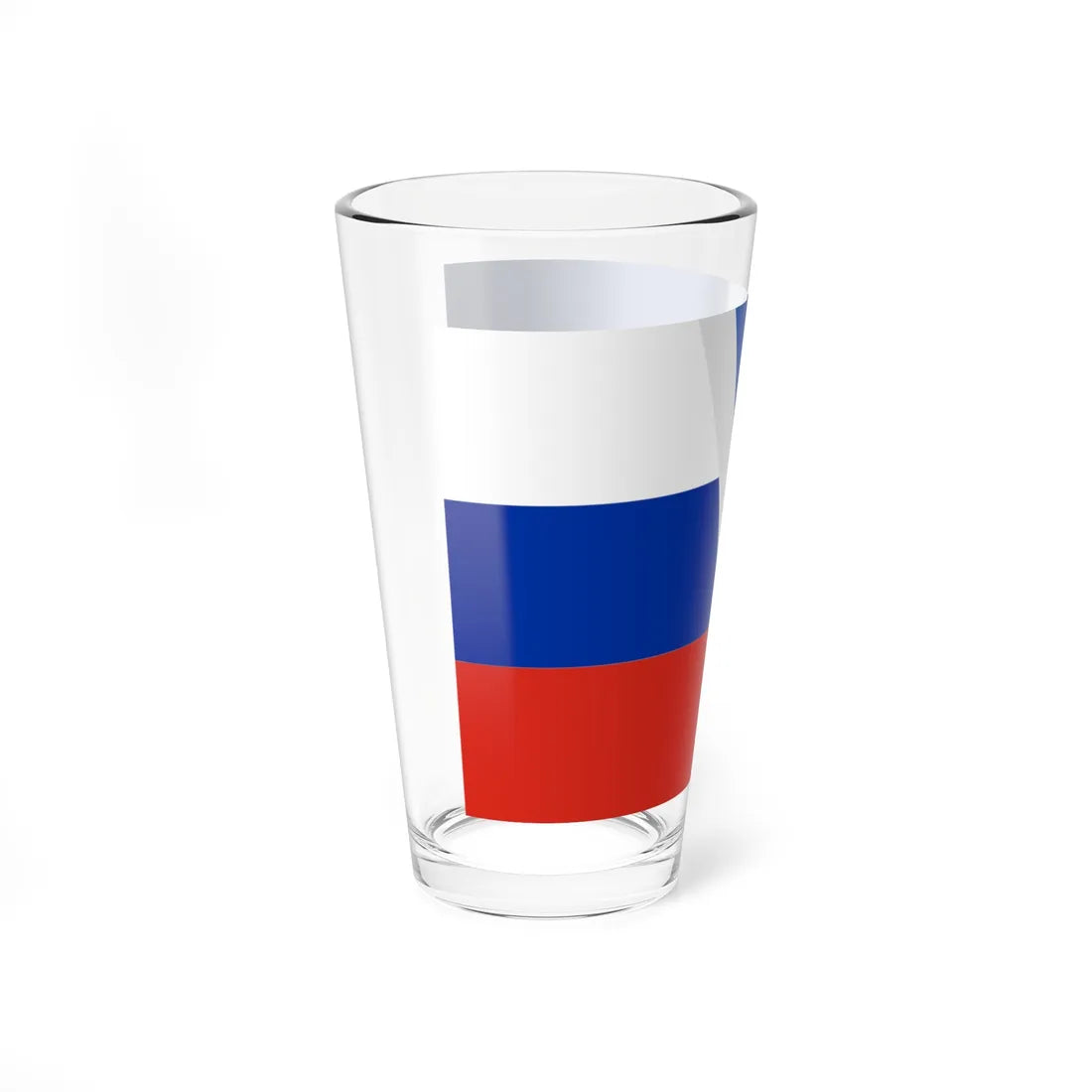 Russo-Ukrainian War Flag (Ukraine) Pint Glass 16oz - Go Mug Yourself